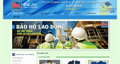 Desktop Screenshot of baoholaodongbaominh.com